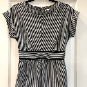 Black & White striped women’s top/blouse